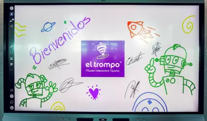 Recibe El Trompo donativo de pantalla smart