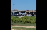 Choca embarcacin con puente en Pelican Island, en Texas