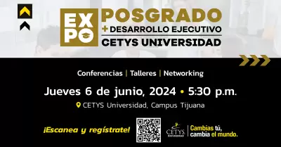 CETYS Universidad presenta primera Expoposgrado y desarrollo ejecutivo en sus 3 