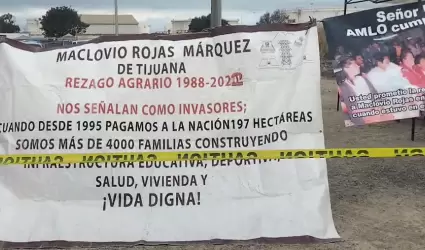 Bloqueo a Pemex Rosarito, hasta que salgan los primeros 400 ttulos de propiedad