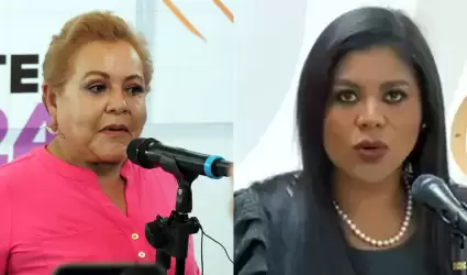 Maricarmen Flores y Monserrat Caballero