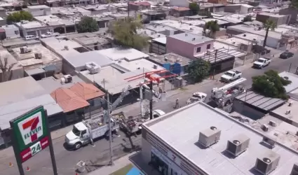 Trabaja CFE en mejoras en zona Mexicali, previo a la temporada de verano