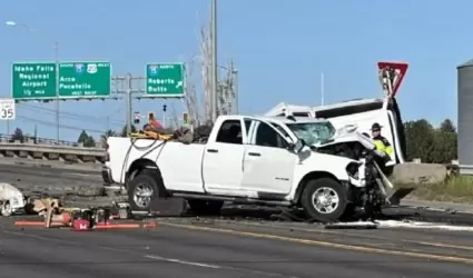 Accidente de jornaleros mexicanos en Idaho