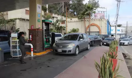Desabasto parcial de gasolina en Tijuana desata compras de p�nico