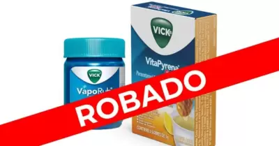 Alerta Cofepris por robo de Vaporub y VitaPyrena Forte