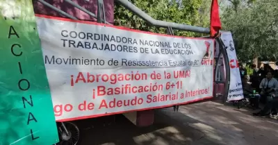 Paro nacional de la CNTE