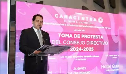 Exhorta Canacintra a restaurar el estado de derecho ante bloqueo en Pemex