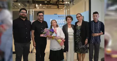 Inaugura CEART Ensenada exposicin de la artista Esther Aldaco celebrando sus 10