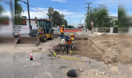 Repara CESPM pozo de visita y tuberas de boca de tormenta en colonia Prohogar