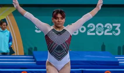 Alexa Moreno gana medalla de bronce en Copa del Mundo de Gimnasia