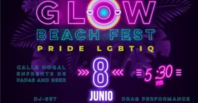 Glow Beach Fest Pride LGBTIQ