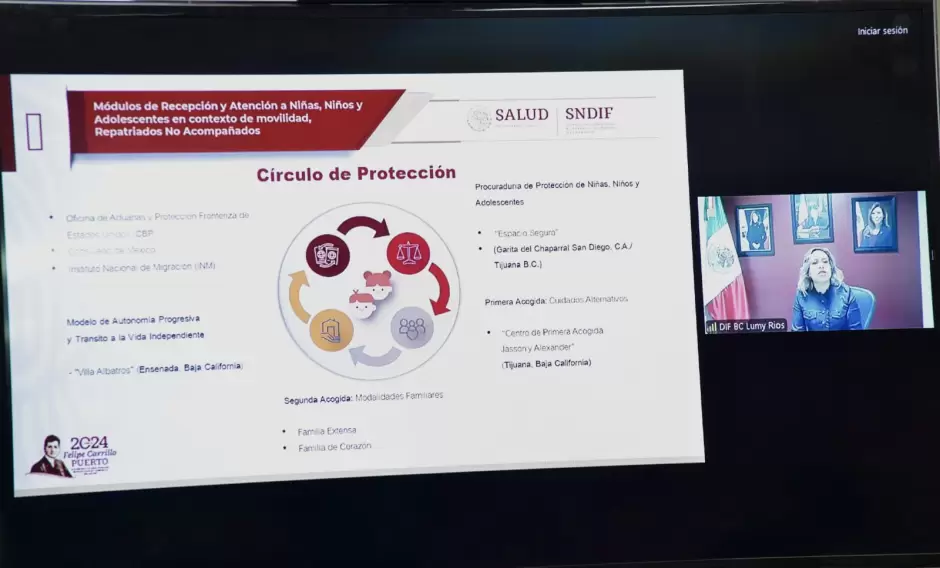 Presentan Crculo de Proteccin a Sistemas DIF nacional y estatales