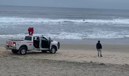 Intento fallido de cruce fronterizo en Playas de Tijuana