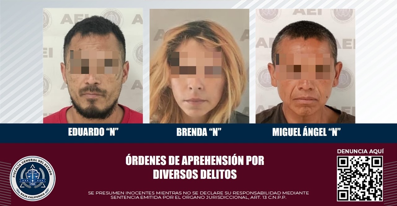 Cumplimenta Fge órdenes De Aprehensión Por Robo Violencia Familiar Y Daño En Propiedad Ajena 7867