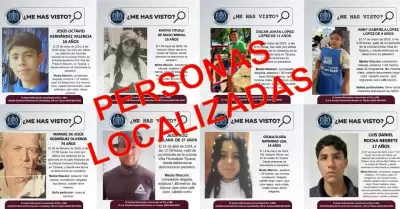 FGE localiza a ocho personas reportadas como desaparecidas