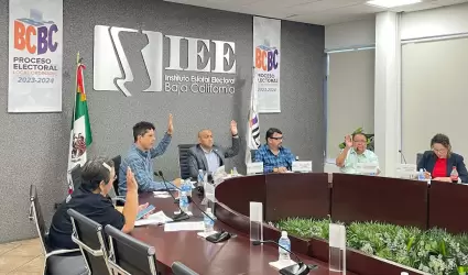 Celebra consejo general del IEEBC su 35 sesin extraordinaria