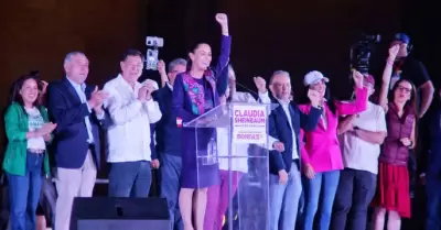 Claudia Sheinbaum celebra en el Zcalo: "Este es el triunfo del pueblo de Mxico