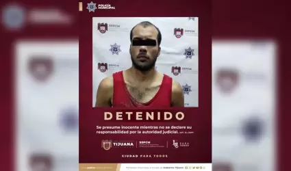 Sujeto es detenido tras agredir a policas municipales