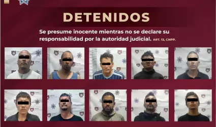 Detenidos