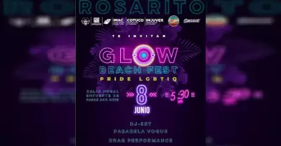 Invita Gobierno Municipal al Festival Glow Beach Fest Pride LGBTIQ en Rosarito