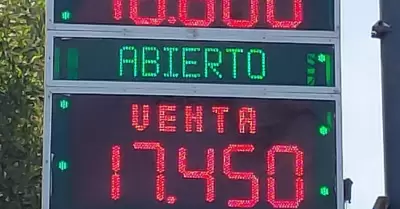 Tipo de cambio peso-d�lar