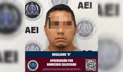 Detenido por homicidio