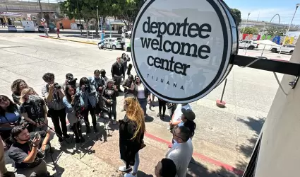 Inauguran mdulo de atencin para migrantes deportados en El Chaparral