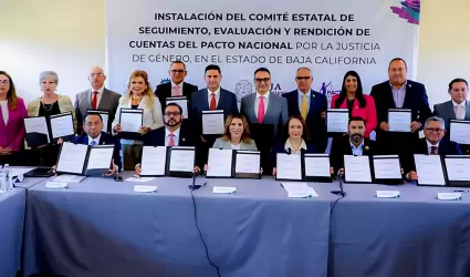 Comit estatal para evaluar el pacto nacional por la justicia de gnero