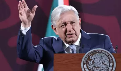 Andrs Manuel Lpez Obrador, presidente de Mxico.