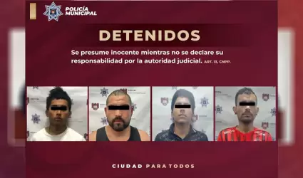 Detenidos