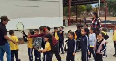 Festival Deportivo en la Primaria Miguel Hidalgo