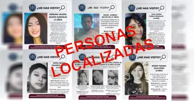 FGE localiza a ocho personas reportadas como desaparecidas