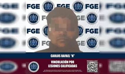 Acusado de lesiones calificadas es vinculado a proceso