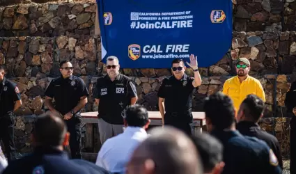 Bomberos de Tijuana participan en capacitacin binacional en combate a incendios