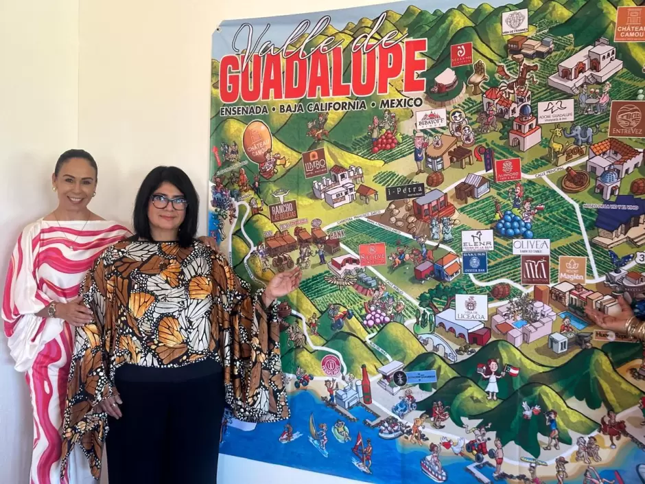 Presentan Mapa Amigo del Valle de Guadalupe