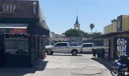 Balacera en lote de autos de la colonia 20 de noviembre deja un muerto