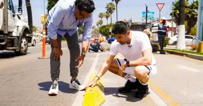 Supervisa alcalde Armando Ayala trabajos en la ciclov�a