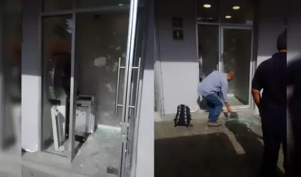 Intento de robo en cajero automtico de Banco Azteca en Tijuana