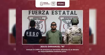 Repele Fuerza Estatal agresi�n armada en Tecate; detiene a un hombre