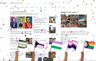 Lo que ocurre si se busca "Marcha del Orgullo LGBT" en Google