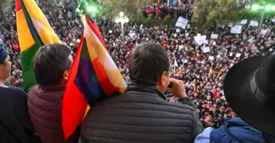 El presidente de Bolivia agradece el respaldo ante el intento de golpe de estado
