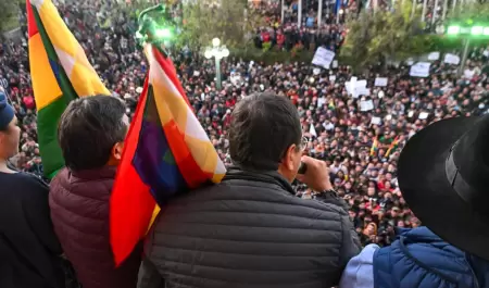 El presidente de Bolivia agradece el respaldo ante el intento de golpe de estado