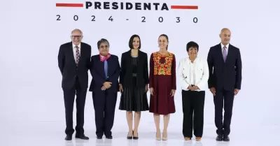 Nuevos integrantes del gabinete de Claudia Sheinbaum