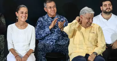 Claudia Sheinbaum y el presidente Andrs Manuel Lpez Obrador