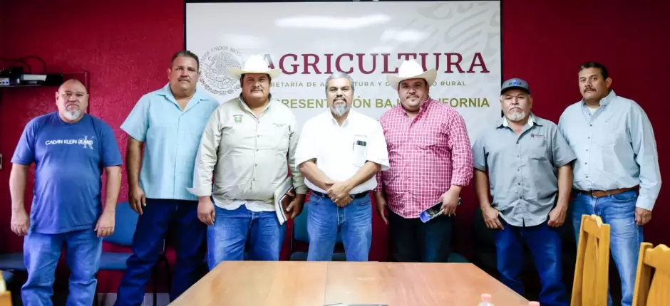 Atendi representante de Agricultura productores de trigo del Valle de Mexicali