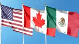Banderas de M�xico, Estados Unidos y Canad� Tratado entre M�xico, Estados Unid