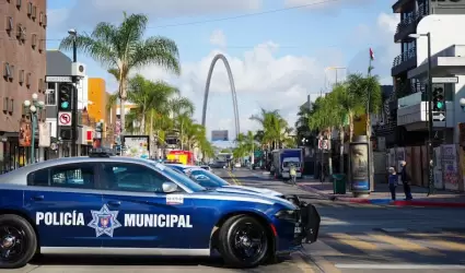 Polica Municipal patrulla Tijuana policiaca SSPCM