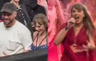 Travis Kelce sorprende a Taylor Swift en concierto; As fue su reaccin