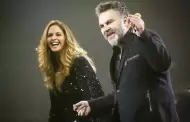 VIDEO Inesperado beso entre Lucero y Mijares