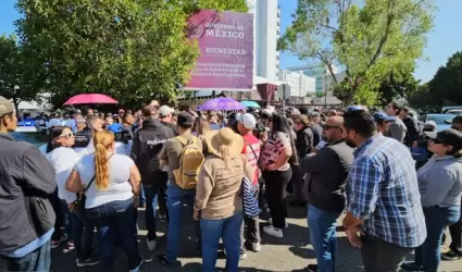 Habitantes del Maclovio se enfrentan en oficinas federales de Tijuana